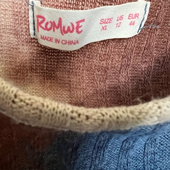 Romwe TieDye Cropped Tank - Picture 3 of 4